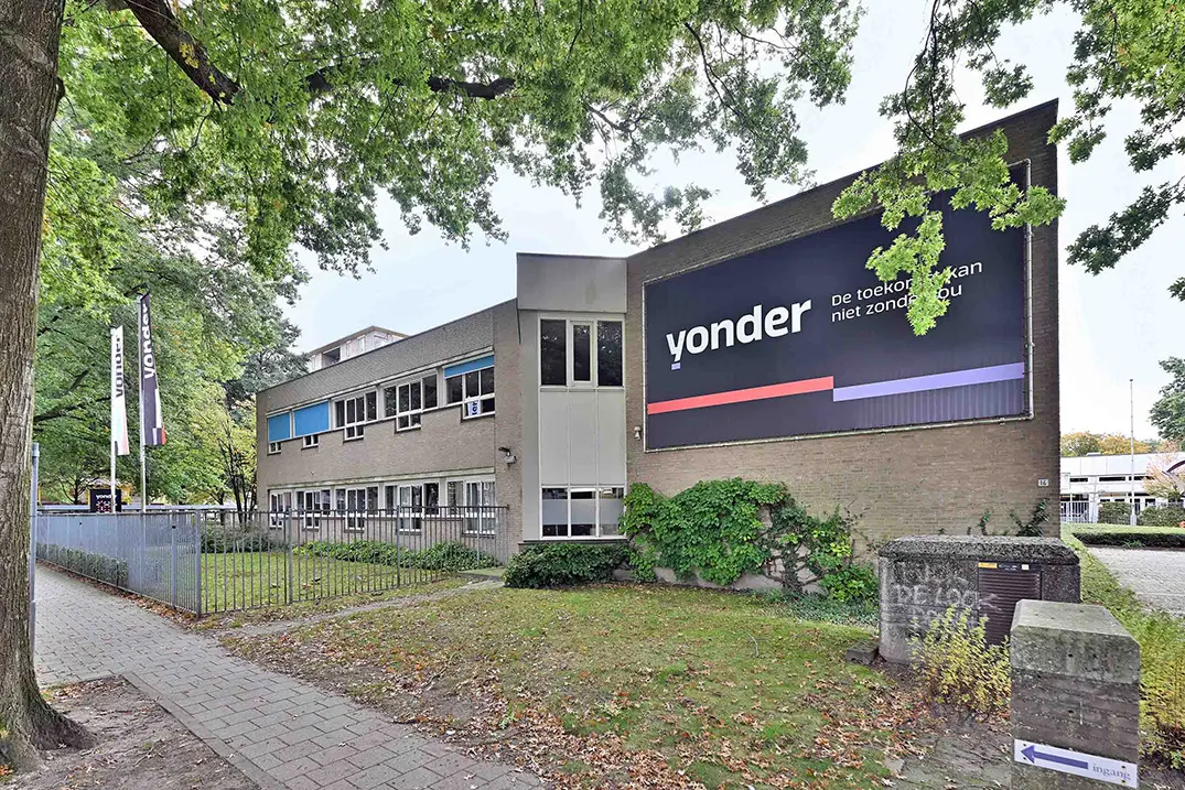 Locatie van Yonder aan de Professor Gimbrerelaan 16