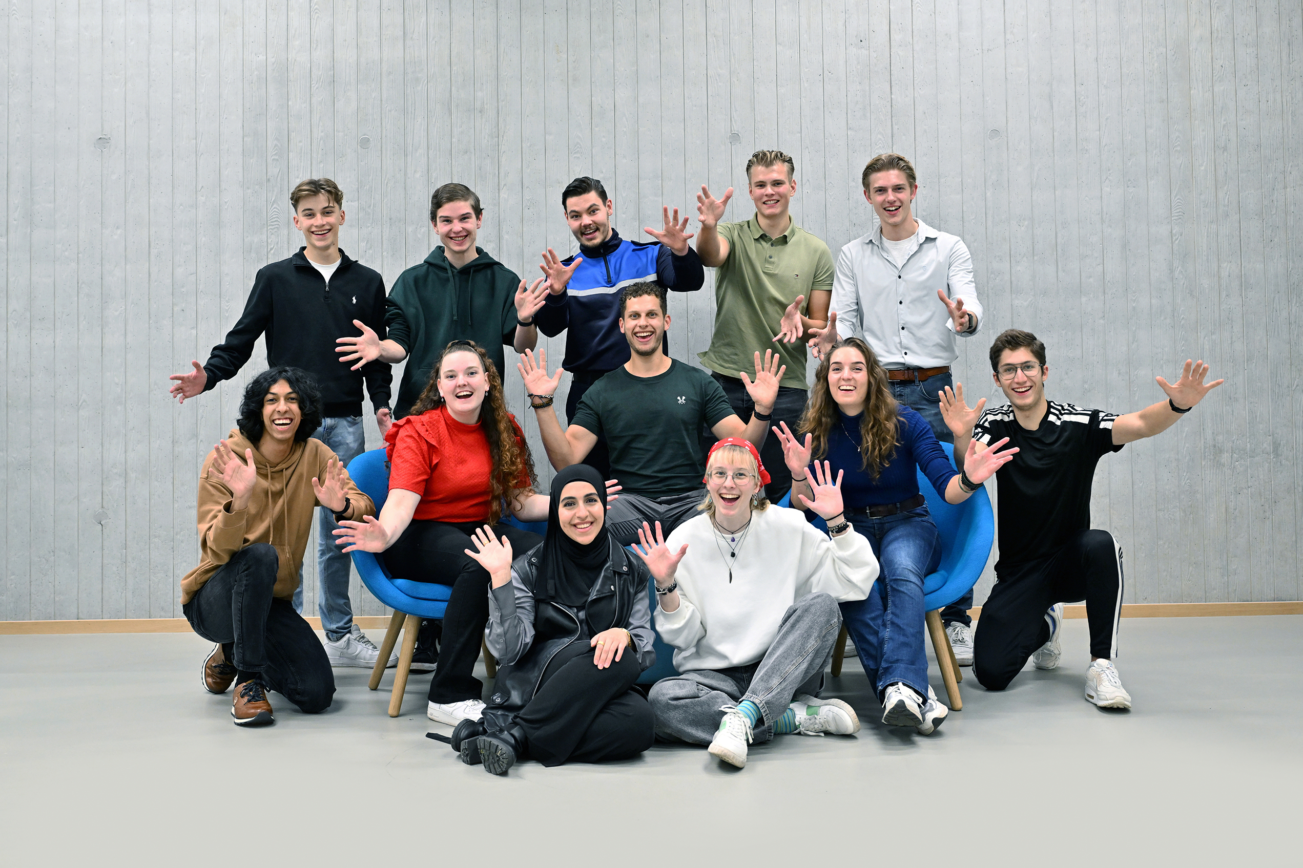 Groepsfoto met alle Yonder ambassadeurs