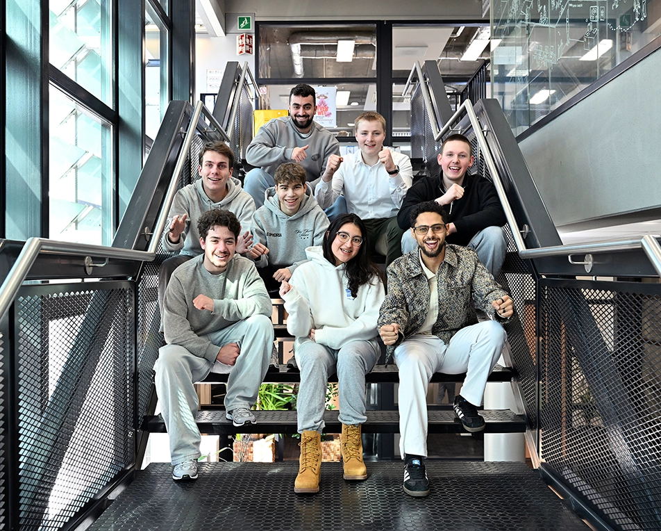 Groep Yonder studenten die het mhbo traject volgt.