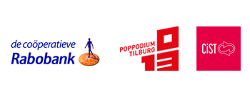Logo's van de sponsoren van Yonder Live Festival Rabobank, Poppodium 013 en CIST